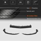 Mercedes C-class W205 2014-2021 Front Bumper Lip V4 for C43 AMG 2015-2019 Carbon photo 5