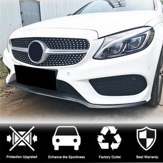 Front Bumper Lip V4 for C43 AMG 2015-2019 Carbon photo 2