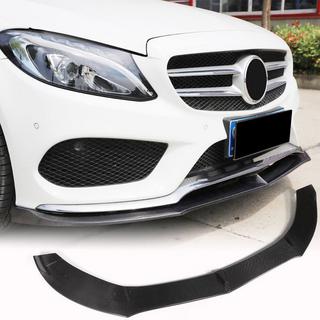 Front Bumper Lip V6 for C43 AMG 2015-2019 Carbon photo 2