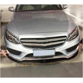 Front Bumper Lip V6 for C43 AMG 2015-2019 Carbon photo 4