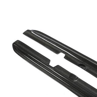 Side Skirts V4 (for C43/C63 AMG 2015-2019, Carbon) photo 4