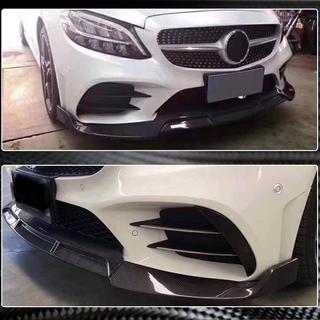 Front Bumper Lip V3 for C43 AMG 2019-2021 Carbon photo 2