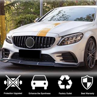 Front Bumper Lip V3 for C43 AMG 2019-2021 Carbon photo 3