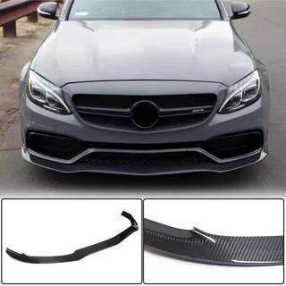 Front Bumper Lip V2 for SD C63 AMG 2015-2019 Carbon photo 1