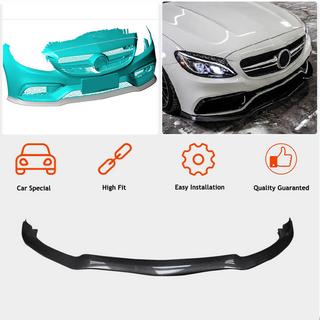 Front Bumper Lip V2 for SD C63 AMG 2015-2019 Carbon photo 2