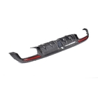 Mercedes C-class W205 2014-2021 Rear Bumper Diffuser V1 for SD C43/C63 AMG 2015-2019 Carbon photo 1