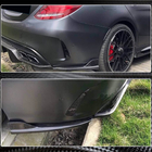 Mercedes C-class W205 2014-2021 Rear Bumper Flap Covers for SD C43/C63 AMG 2015-2019 Carbon photo 4