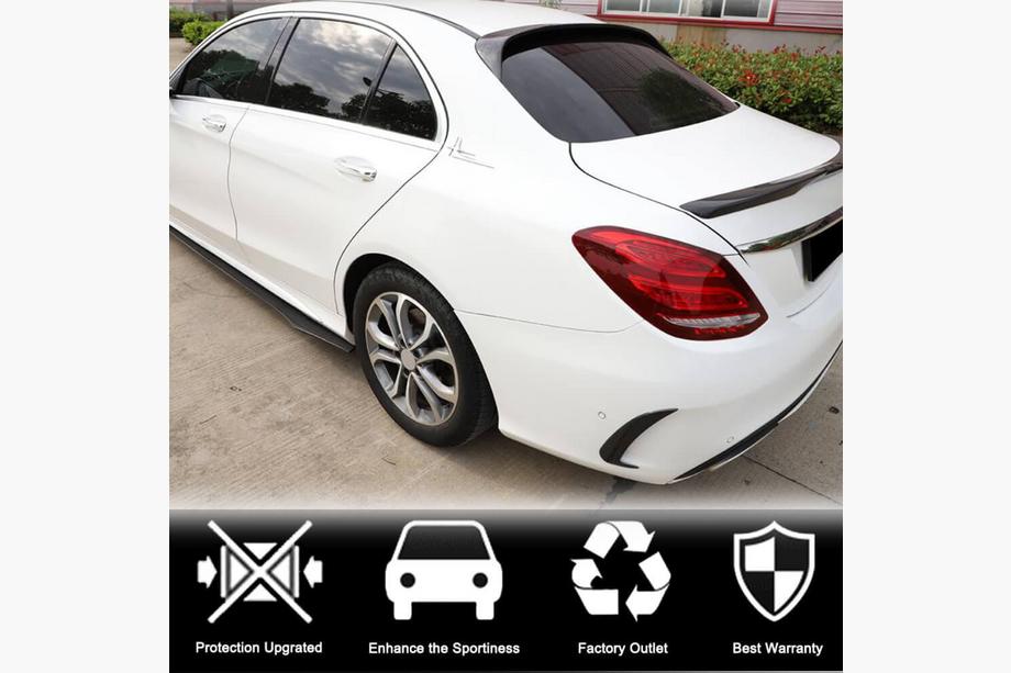 Mercedes C-class W205 2014-2021 Rear Bumper Covers for SD C43/C63 AMG 2015-2019 Carbon Photo 3