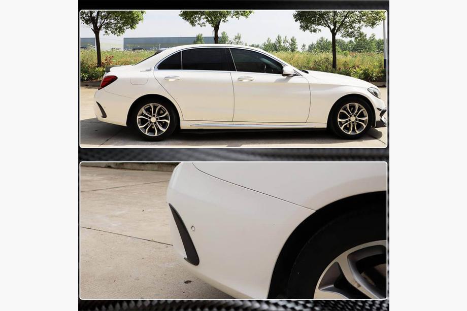 Mercedes C-class W205 2014-2021 Rear Bumper Covers for SD C43/C63 AMG 2015-2019 Carbon Photo 5