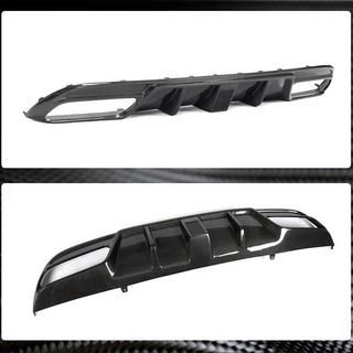 Rear Bumper Diffuser V3 for SD C43/C63 AMG 2015-2019 Carbon photo 4