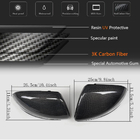 Mercedes C-class W205 2014-2021 Mirror Covers V2 (Carbon) photo 5