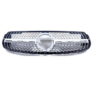 Front Grille Diamond Silver (for GLC 43 AMG/GLC 63 AMG/AMG-Line 2019-2022) Mercedes GLC X253 2015-2022 photo 2