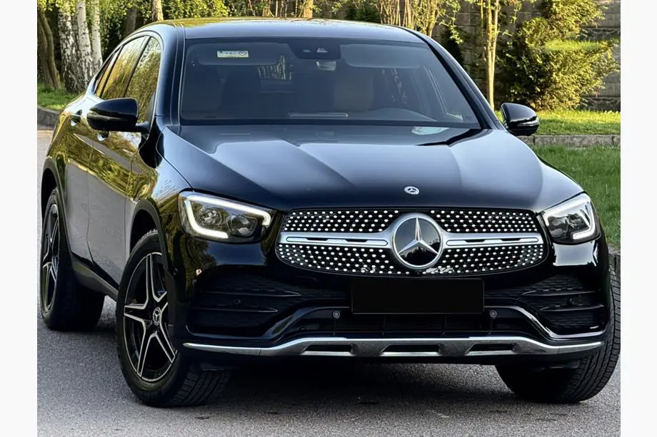 Mercedes GLC X253 2015-2022 Front Grille Diamond Silver (for GLC 43 AMG/GLC 63 AMG/AMG-Line 2019-2022) Image