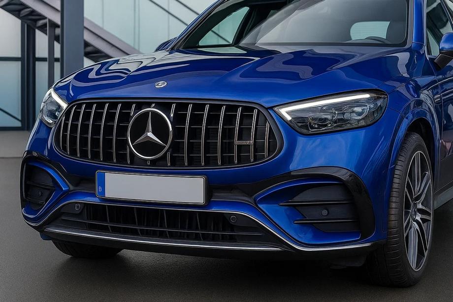Mercedes GLC coupe C254 2022- Front Grille GT Panamericana (for AMG Line) Photo 1