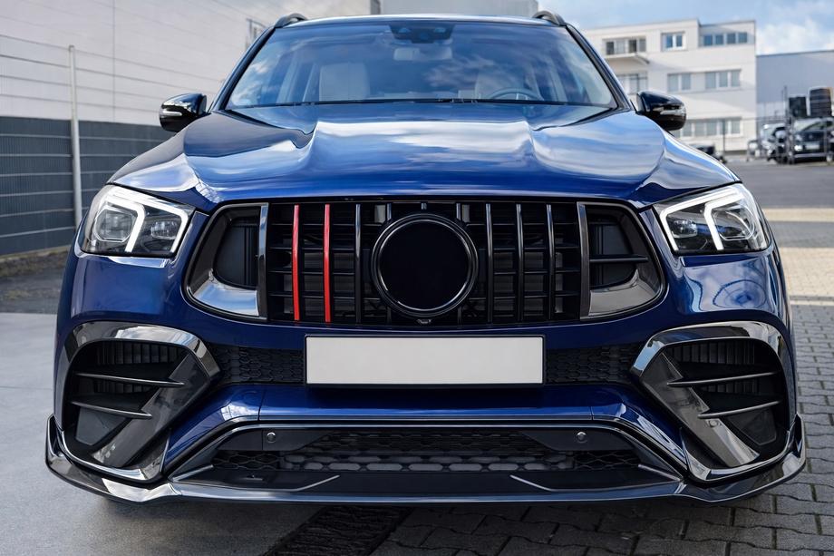 Mercedes GLE coupe C167 2019- Front Grille Rocket (for AMG-Line/GLE53/GLE63 2019-2023) Photo 1
