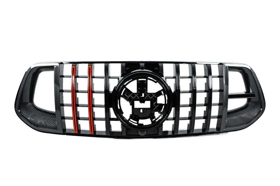 Mercedes GLE coupe C167 2019- Front Grille Rocket (for AMG-Line/GLE53/GLE63 2019-2023) Photo 2