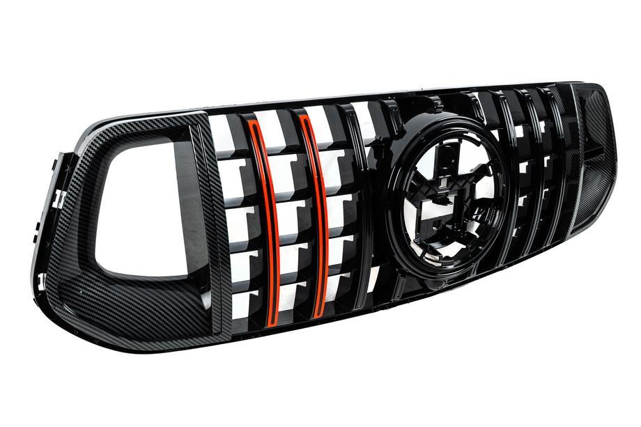 Mercedes GLE coupe C167 2019- Front Grille Rocket (for AMG-Line/GLE53/GLE63 2019-2023) Photo 4