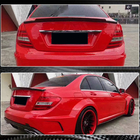Mercedes C-class W204 2007-2015 Spoiler SD V4 (Carbon) photo 4