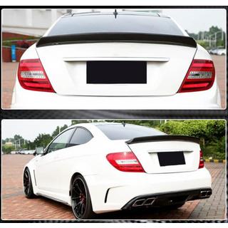 Rear Bumper Diffuser Spoiler for C63 AMG 2012-2014 Carbon photo 2