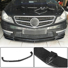 Mercedes C-class W204 2007-2015 Front Bumper Lip V1 for AMG 2012-2014 Carbon photo 1