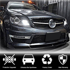 Mercedes C-class W204 2007-2015 Front Bumper Lip V1 for AMG 2012-2014 Carbon photo 2