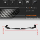 Mercedes C-class W204 2007-2015 Front Bumper Lip V1 for AMG 2012-2014 Carbon photo 5