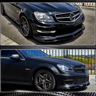 Front Bumper Lip V1 for AMG 2012-2014 Carbon photo 3