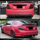 Mercedes C-class W204 2007-2015 Rear Bumper Diffuser V1 for AMG SD 2008-2011, Carbon photo 4