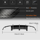 Mercedes C-class W204 2007-2015 Rear Bumper Diffuser V1 for AMG SD 2008-2011, Carbon photo 6