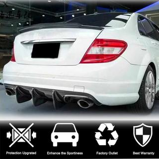 Rear Bumper Diffuser V1 for AMG SD 2008-2011, Carbon photo 3