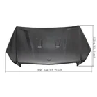 Mercedes C-class W204 2007-2015 Hood 2012-2014 (for C63 Sedan, Plastic) photo 2