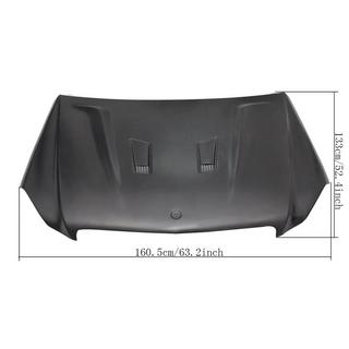 Hood 2012-2014 (for C63 Sedan, Plastic) photo 2