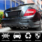Mercedes C-class W204 2007-2015 Rear Bumper Diffuser V1 for AMG SD/Coupe 2012-2014 Carbon photo 2