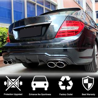Rear Bumper Diffuser V1 for AMG SD/Coupe 2012-2014 Carbon photo 2
