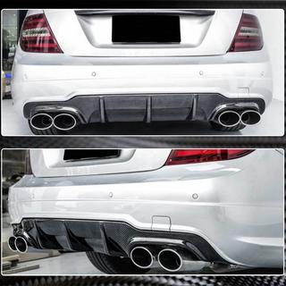 Rear Bumper Diffuser V1 for AMG SD/Coupe 2012-2014 Carbon photo 4