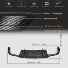 Mercedes C-class W204 2007-2015 Rear Bumper Diffuser V2 for AMG SD/Coupe 2012-2014 Carbon photo 5