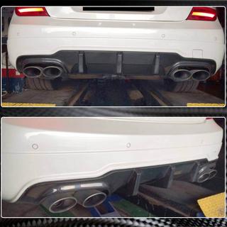 Rear Bumper Diffuser V3 for AMG SD/Coupe 2012-2014 Carbon photo 3