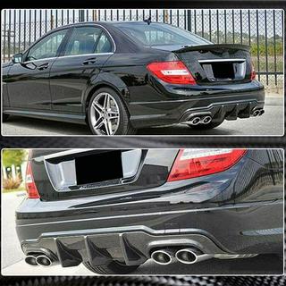 Rear Bumper Diffuser V3 for AMG SD/Coupe 2012-2014 Carbon photo 4