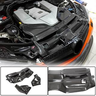 Cold Air Intake System Housing with Cover (Dry Carbon) for C63 AMG 2012-2014 photo 1