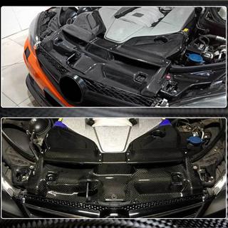 Cold Air Intake System Housing with Cover (Dry Carbon) for C63 AMG 2012-2014 photo 3