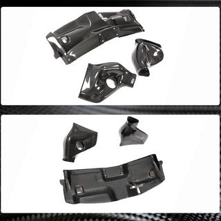 Cold Air Intake System Housing with Cover (Dry Carbon) for C63 AMG 2012-2014 photo 4