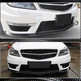 Front Bumper Lip V2 Overlay (for AMG 2012-2014, Dry Carbon) photo 4