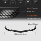 Mercedes C-class W204 2007-2015 Front Bumper Lip V3 Overlay (for AMG 2012-2014, Carbon) photo 5