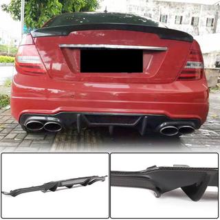 Rear Bumper Diffuser V4 (for AMG SD/Coupe 2012-2014, Carbon) photo 1