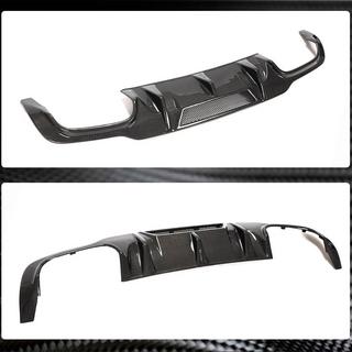 Rear Bumper Diffuser V4 (for AMG SD/Coupe 2012-2014, Carbon) photo 4