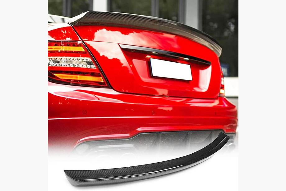Mercedes C-class W204 2007-2015 Coupe Spoiler (Carbon) Image