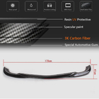 Mercedes C-class W204 2007-2015 Front Bumper Lip Spoiler (for AMG-Line 2008-2011, Carbon) photo 5