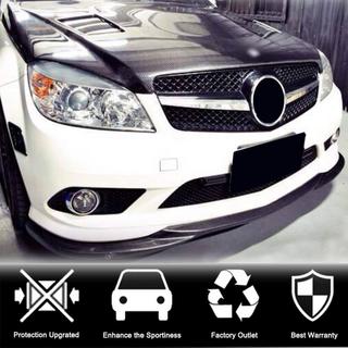 Front Bumper Lip Spoiler (for AMG-Line 2008-2011, Carbon) photo 2
