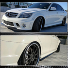 Mercedes C-class W204 2007-2015 Side Skirts (for AMG SD, Carbon) photo 4