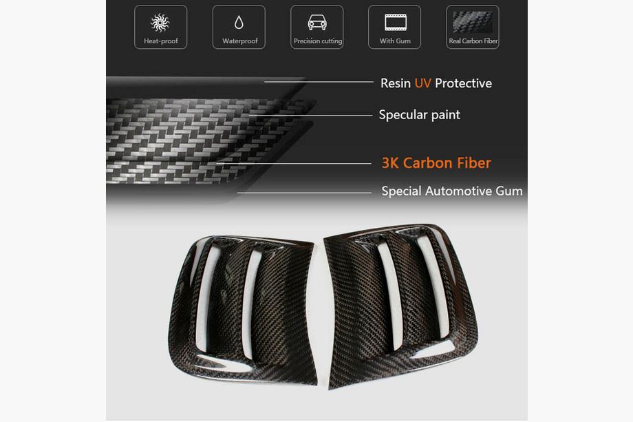 Mercedes C-class W204 2007-2015 Carbon Front Bumper Covers for C63 AMG Sedan 2008-2011 Photo 5